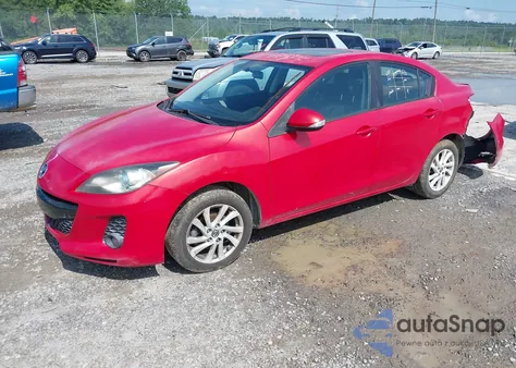 2013 Mazda Mazda3 I Grand Touring из США, поврежденный, VIN JM1BL1W74D1740063